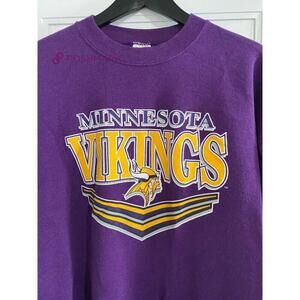 Minnesota Vikings Graphic Purple Color Sweatshirt Men Women Elbertfranklin